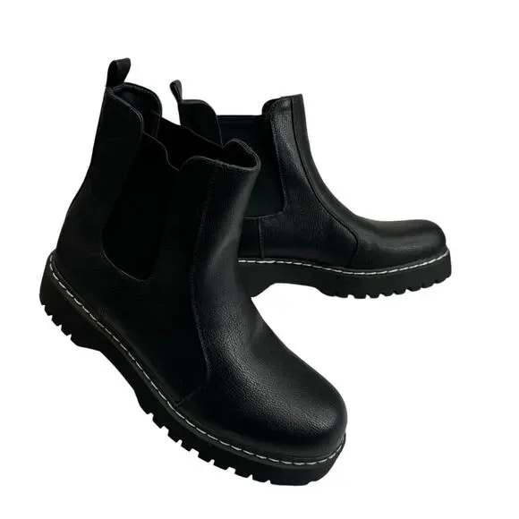 UNIONBAY Women's Tabby Ankle Bootie - Soft Almond Toe, Side Zipper, Padded Insole - View #11